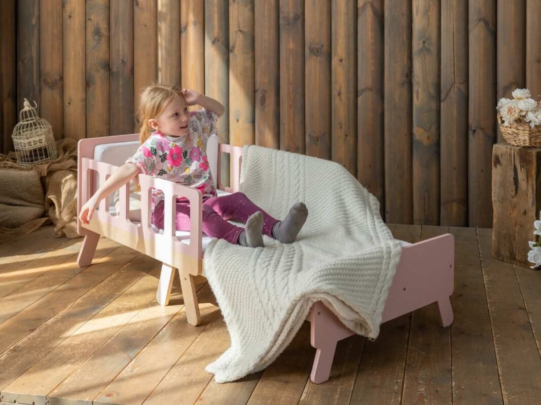 letto evolutivo rosa